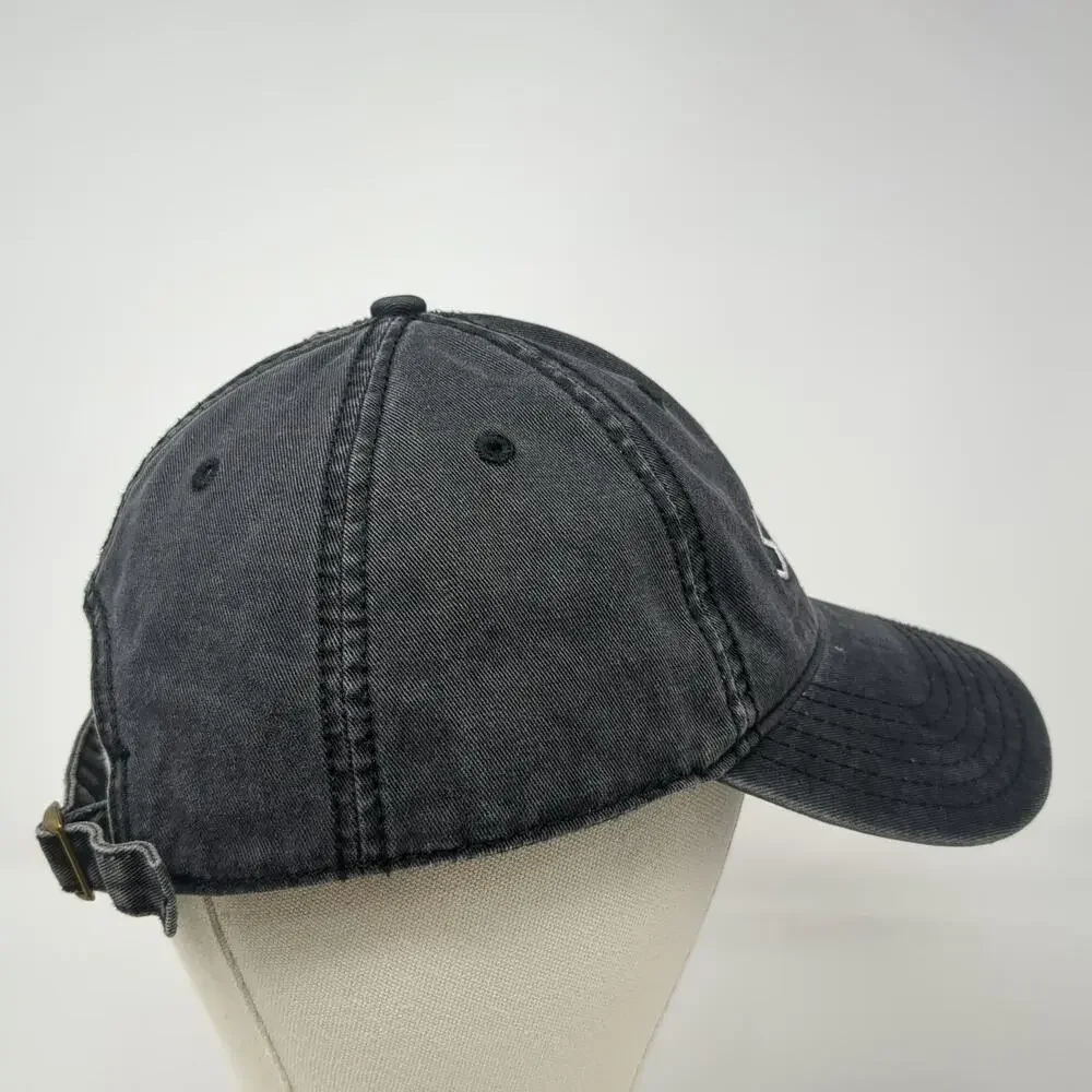 Spencer's Gifts Baseball Cap Black One Size Savage Embroidered Cotton Hat Slide